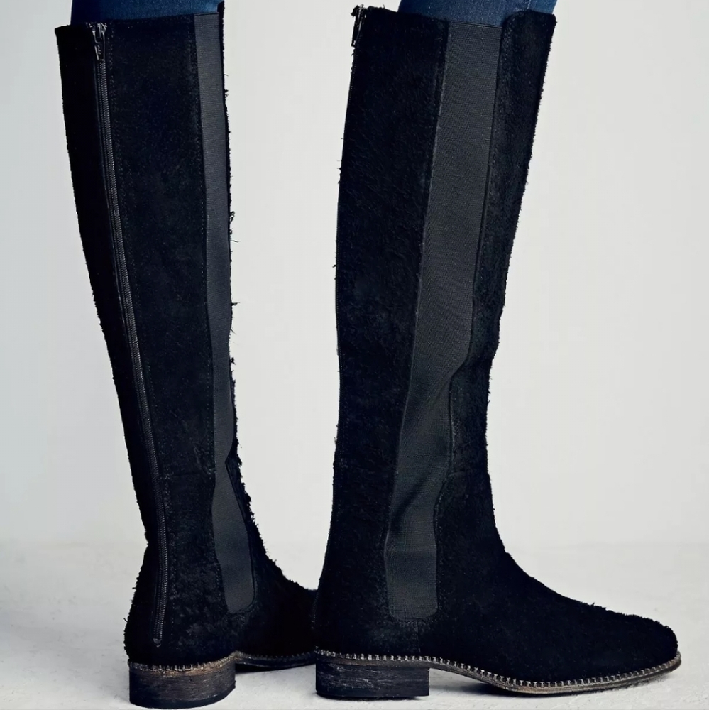 Free People Callow Tall Suede Boot